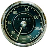 0-140 MPH Speedometer